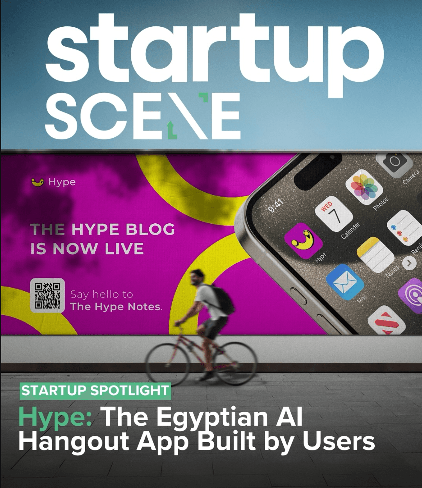 Startup Scene press spotlight